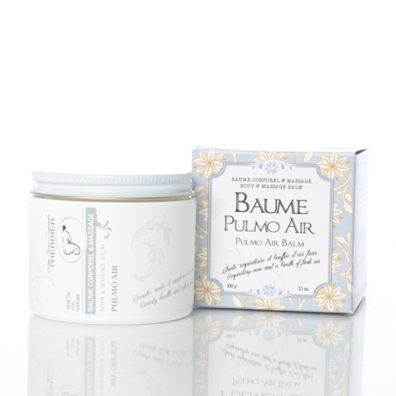 Baume Pulmo Air Les Soins Corporels l'Herbier Beurres et baumes de massage
