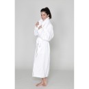 Bathrobe with Shawl Collar - Women Allez Housses Lingerie