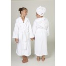 Hooded bathrobe - Children Allez Housses Lingerie