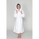 Hooded bathrobe - Women Allez Housses Lingerie