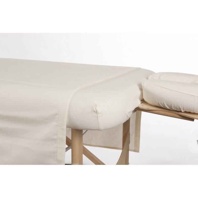 Drap Housse Coton Flanelle pour Table de Massage