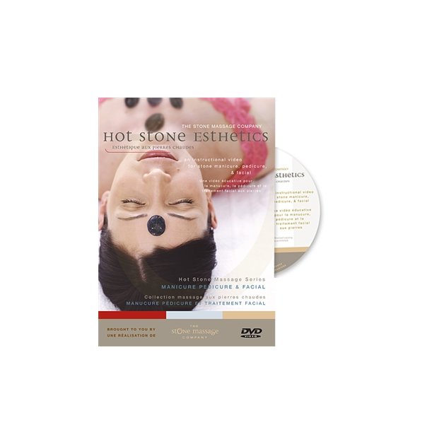 DVD Massage Aux Pierres Chaudes Esthétique  Livres, chartes et réflexologie