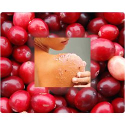 Cranberry body polish