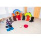 Ray-Lax floor chair  Massage bolsters and cushions