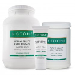 Crème de massage "Herbal Select Body Therapy" Biotone Produits de massage