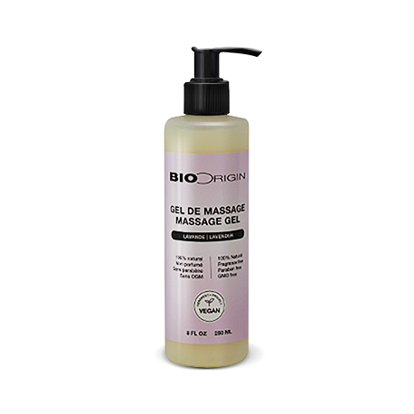 100% Natural Massage Gel - Lavender BioOrigin Massage products