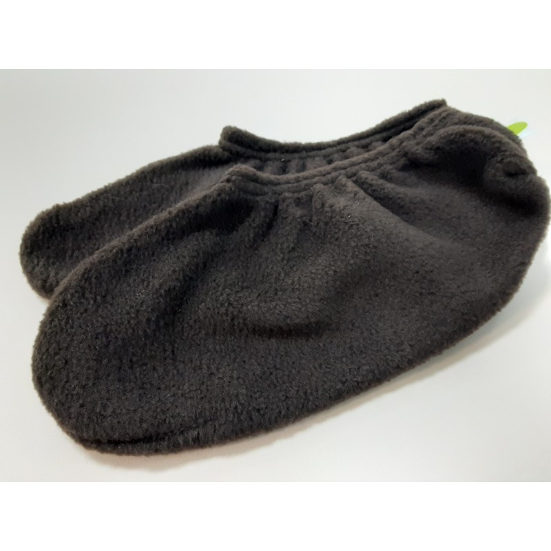 Fleece slipper with ankle elastic Allez Housses Lingerie