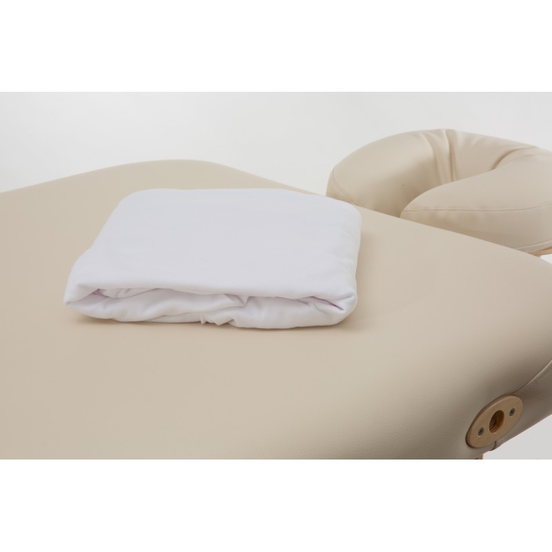 Fitted sheet - 50/50 Poly-Cotton interlock Allez Housses Massage Linen