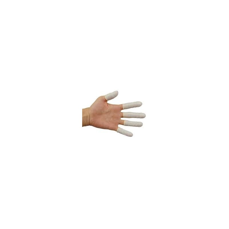 Latex Finger Cots - 20 pieces  Shop by category - Massage Boutik Products