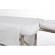 3-pieces white cotton sheet set