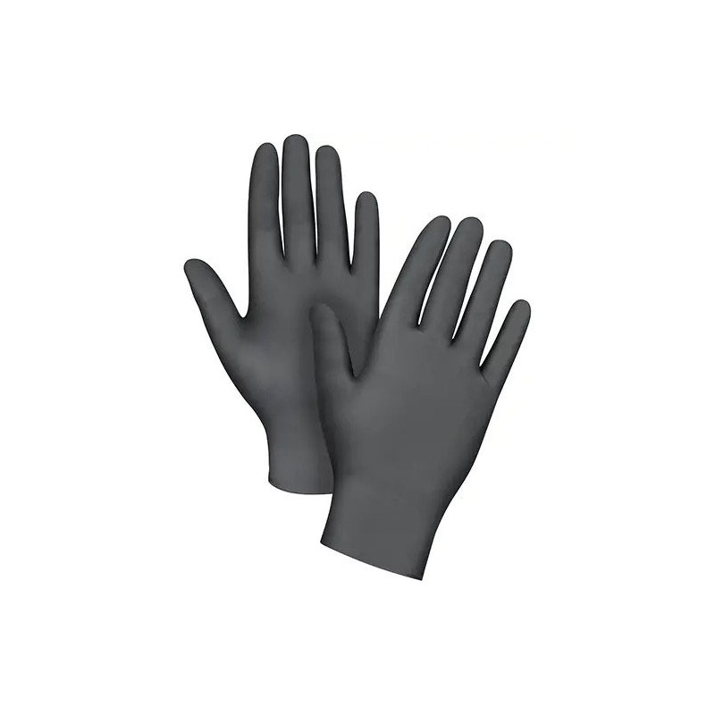 Disposable Black Nitrile Gloves  Shop by category - Massage Boutik Products