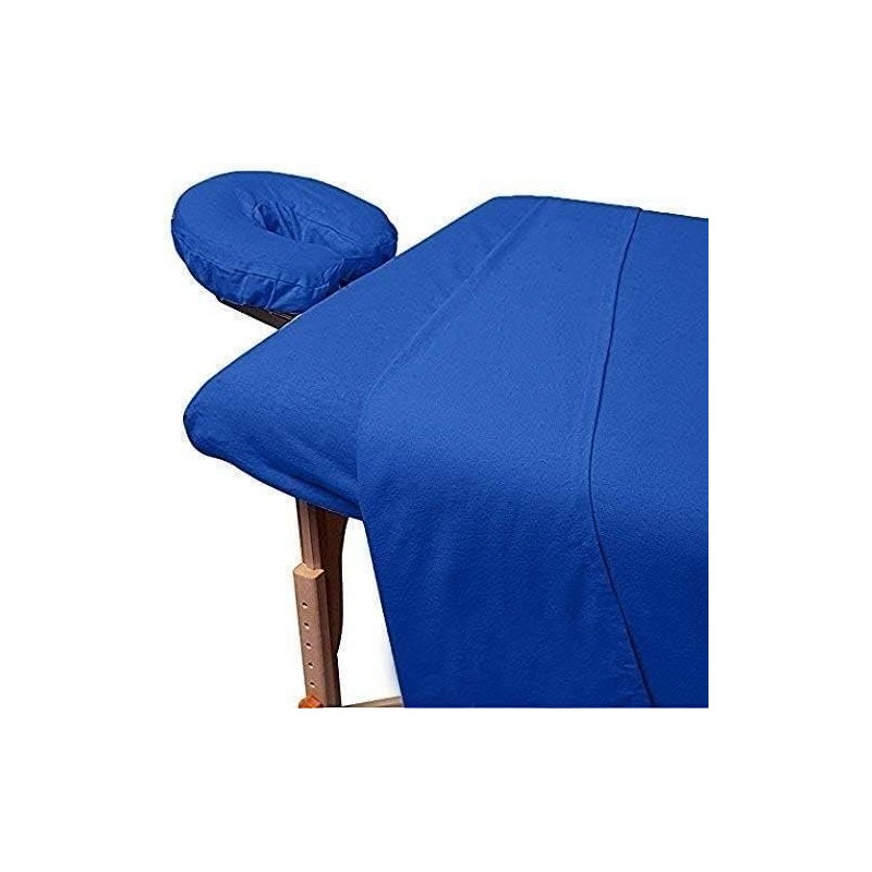 Soft Microfiber Massage Table Sheets 3 Piece Set - Royal Blue  Shop by category - Massage Boutik Products