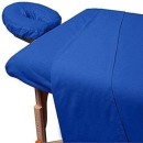 Ensemble de drap 3 morceaux - 100% Microfibre - Bleu Royale  Magasiner tout - Produits Massage Boutik