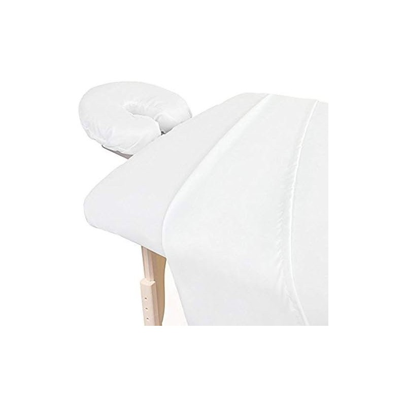 Soft Microfiber Massage Table Sheets 3 Piece Set - Beige  Shop by category - Massage Boutik Products