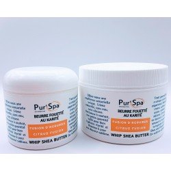 Beurre fouetté au Karité – Fusion d’agrumes Pur'Spa Magasiner tout - Produits Massage Boutik