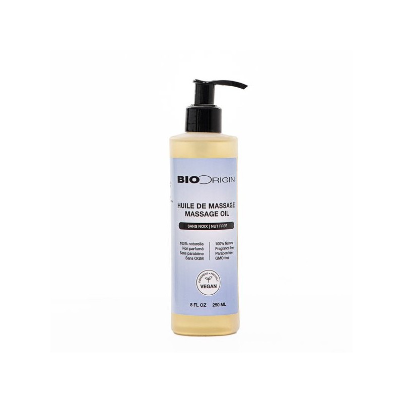 Huile de Massage Naturelle - Sans Noix BioOrigin Huiles de massage