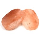 Pink Himalayan salt stone - oval shape  Shop by category - Massage Boutik Products