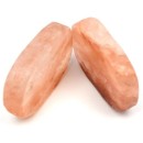 Pink Himalayan salt stone - oval shape  Shop by category - Massage Boutik Products