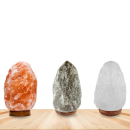 Gray Himalayan salt lamp (2-3 KG)  - 4