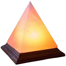 Pink pyramid Himalayan salt lamp  - 3