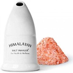 Inhalateur de sel avec 100gr de sel rose de l'Himalaya  - 1