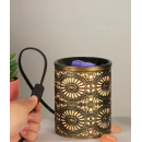 Electric wax melt warmer and essential oil burner