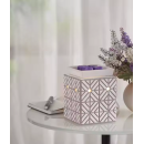 Chauffe-cire électrique et brûleur d'huile essentielle en céramique