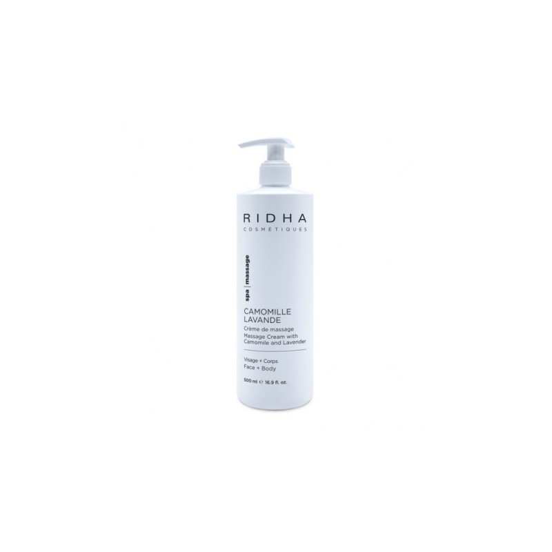 Lavender & Camomile massage cream - 500ml