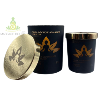 Bougie de Massage - Fraise & Champagne