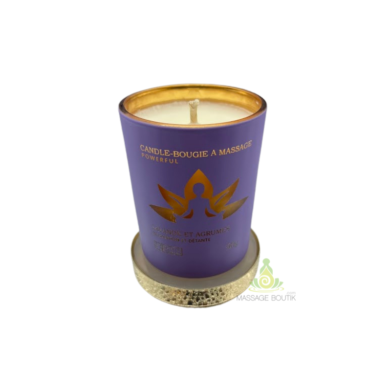Bougie de Massage - Lavande & Agrumes