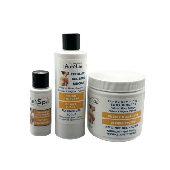 Exfoliant - Gel Sans Rinçage - Fusion d'Agrumes Pur'Spa Magasiner tout - Produits Massage Boutik