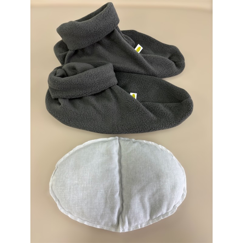 Pantoufle avec Semelle Réchauffante