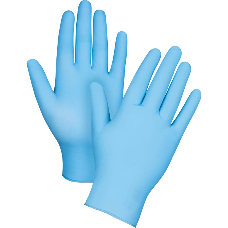 Gants de Nitrile Noir Jetables