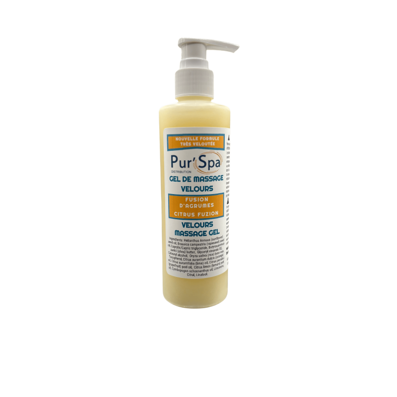 Gel de Massage Naturel - Fusion d'Agrumes Pur'Spa Magasiner tout - Produits Massage Boutik