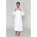 Bathrobe with Shawl Collar - Men Allez Housses Lingerie