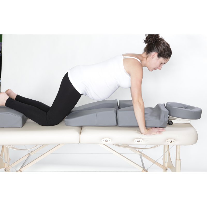 Pregnancy Massage Table & Prone Cushion with Headrest