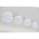 Ens. de 4 ventouses de silicone  Therapeutic accessories for massage